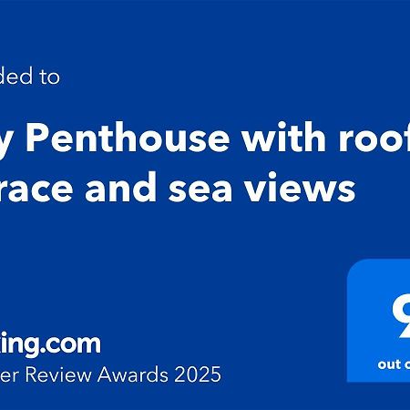 City Penthouse With Roof Terrace And Sea Views Valletta Exteriér fotografie