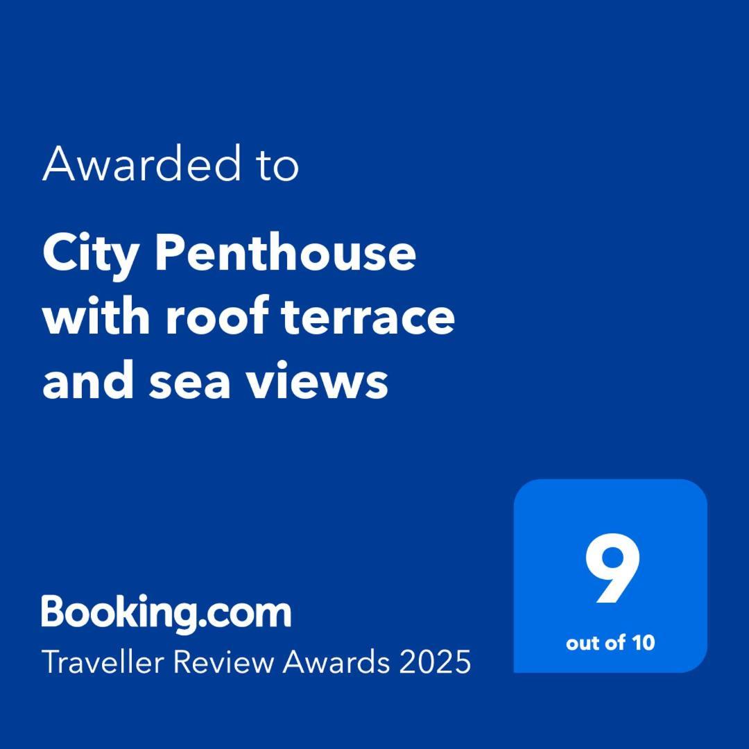 City Penthouse With Roof Terrace And Sea Views Valletta Exteriér fotografie